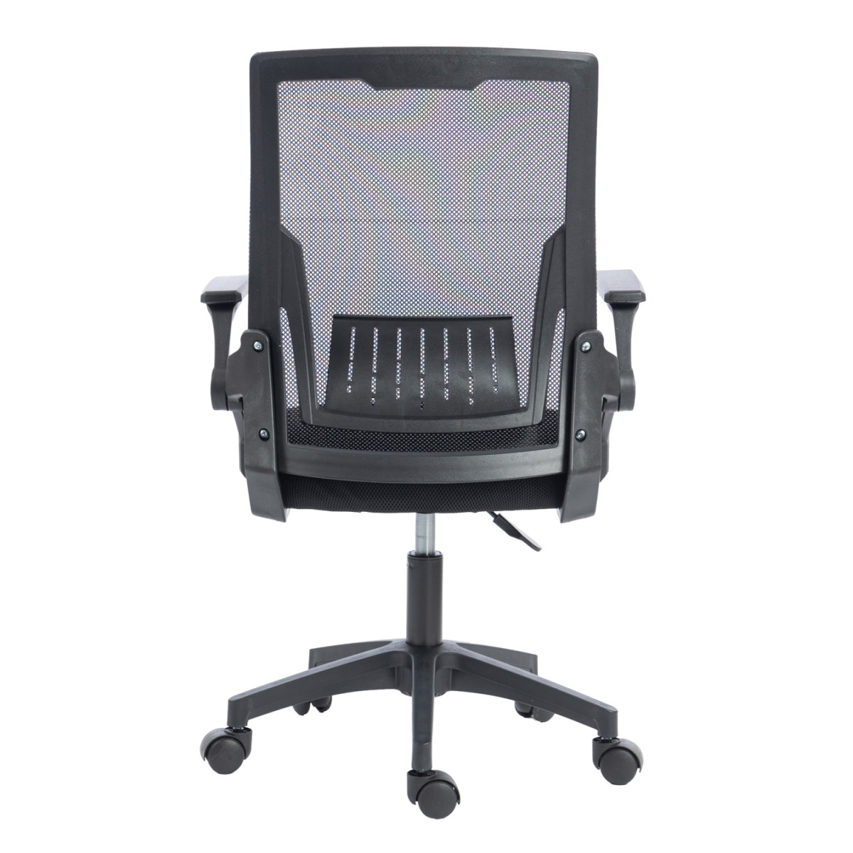 ΚΑΡΕΚΛΑ ΓΡΑΦΕΙΟΥ ZENITH HM1225.01 PP & MESH ΥΦΑΣΜΑ--ΜΑΥΡΟ 60x60x92-100Υεκ