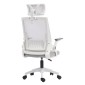 ΚΑΡΕΚΛΑ ΓΡΑΦΕΙΟΥ MATRON HM1226.02 ΛΕΥΚΟ PP--ΑΝΟΙΧΤΟ ΓΚΡΙ MESH 47x47x128Υεκ