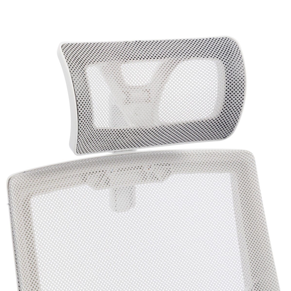 ΚΑΡΕΚΛΑ ΓΡΑΦΕΙΟΥ MATRON HM1226.02 ΛΕΥΚΟ PP--ΑΝΟΙΧΤΟ ΓΚΡΙ MESH 47x47x128Υεκ