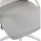 ΚΑΡΕΚΛΑ ΓΡΑΦΕΙΟΥ MATRON HM1226.02 ΛΕΥΚΟ PP--ΑΝΟΙΧΤΟ ΓΚΡΙ MESH 47x47x128Υεκ