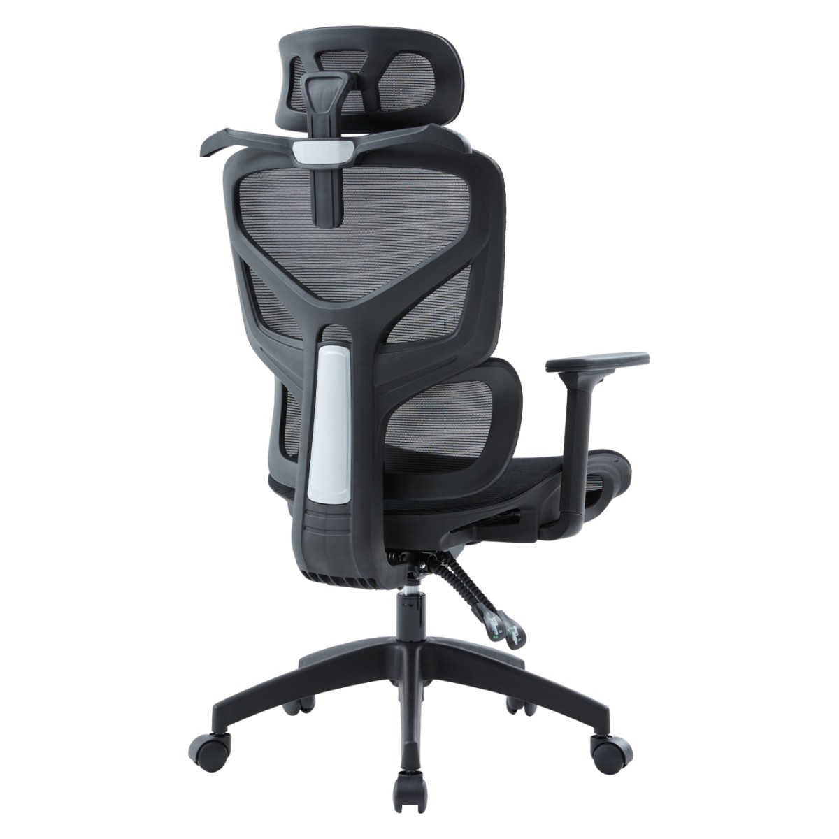 ΚΑΡΕΚΛΑ ΓΡΑΦΕΙΟΥ APEX HM1227.01 ΜΑΥΡO MESH & PP 68x68x120-130Υεκ