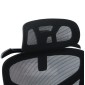 ΚΑΡΕΚΛΑ ΓΡΑΦΕΙΟΥ APEX HM1227.01 ΜΑΥΡO MESH & PP 68x68x120-130Υεκ
