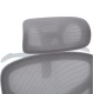 ΚΑΡΕΚΛΑ ΓΡΑΦΕΙΟΥ APEX HM1227.02 ΛΕΥΚΟ PP--ΑΝΟΙΧΤΟ ΓΚΡΙ MESH 68x68x120-130Υεκ