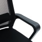 ΚΑΡΕΚΛΑ ΓΡΑΦΕΙΟΥ VELOCITY HM1229.01 ΜΑΥΡO MESH & PP 61x62x123Υεκ