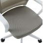 ΚΑΡΕΚΛΑ ΓΡΑΦΕΙΟΥ VELOCITY HM1229.02 ΛΕΥΚΟ PP--ΑΝΟΙΧΤΟ ΓΚΡΙ MESH 61x62x123Υεκ