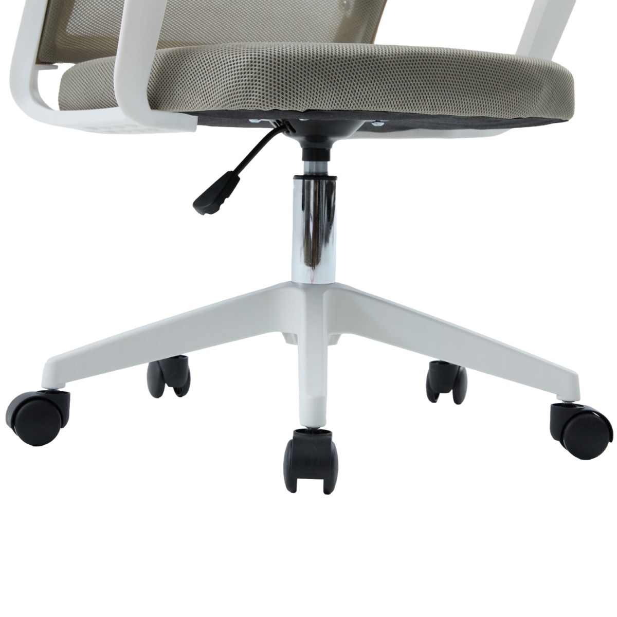 ΚΑΡΕΚΛΑ ΓΡΑΦΕΙΟΥ VELOCITY HM1229.02 ΛΕΥΚΟ PP--ΑΝΟΙΧΤΟ ΓΚΡΙ MESH 61x62x123Υεκ