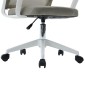 ΚΑΡΕΚΛΑ ΓΡΑΦΕΙΟΥ VELOCITY HM1229.02 ΛΕΥΚΟ PP--ΑΝΟΙΧΤΟ ΓΚΡΙ MESH 61x62x123Υεκ