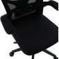ΚΑΡΕΚΛΑ ΓΡΑΦΕΙΟΥ FLOATER HM1230.01 ΜΑΥΡO MESH & PP 62x62x106-116Υεκ