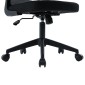 ΚΑΡΕΚΛΑ ΓΡΑΦΕΙΟΥ FLOATER HM1230.01 ΜΑΥΡO MESH & PP 62x62x106-116Υεκ