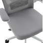 ΚΑΡΕΚΛΑ ΓΡΑΦΕΙΟΥ FLOATER HM1230.02 ΛΕΥΚΟ PP--ΑΝΟΙΧΤΟ ΓΚΡΙ MESH 62x62x106-116Υεκ