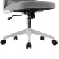ΚΑΡΕΚΛΑ ΓΡΑΦΕΙΟΥ FLOATER HM1230.02 ΛΕΥΚΟ PP--ΑΝΟΙΧΤΟ ΓΚΡΙ MESH 62x62x106-116Υεκ