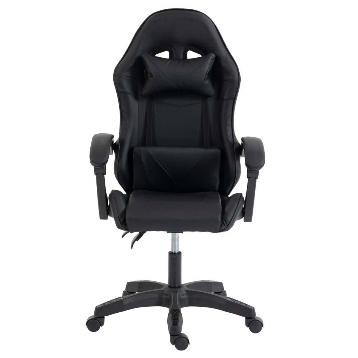 ΚΑΡΕΚΛΑ GAMING STRATUS HM1231.01 ΜΑΥΡΟ PVC--ΜΕ ΜΑΞIΛΑΡΑΚΙΑ ΜΕΣΗΣ/ΚΕΦΑΛΗΣ 62x62x119Υεκ