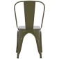 ΚΑΡΕΚΛΑ ΜΕΤΑΛΛΙΚΗ MELITA-PRO HM8641.43 ΣΕ DARK OLIVE GREEN 43x50x82Υεκ.