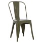 ΚΑΡΕΚΛΑ ΜΕΤΑΛΛΙΚΗ MELITA-PRO HM8641.43 ΣΕ DARK OLIVE GREEN 43x50x82Υεκ.