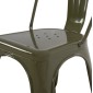 ΚΑΡΕΚΛΑ ΜΕΤΑΛΛΙΚΗ MELITA-PRO HM8641.43 ΣΕ DARK OLIVE GREEN 43x50x82Υεκ.