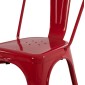ΚΑΡΕΚΛΑ ΜΕΤΑΛΛΙΚΗ MELITA-PRO HM8641.44 ΚΟΚΚΙΝΗ 44x47x84.5Υεκ.
