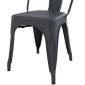 ΚΑΡΕΚΛΑ ΜΕΤΑΛΛΙΚΗ MELITA-PRO HM8641.50 ΓΚΡΙ 44x47x84.5Υεκ.