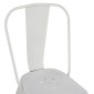 ΚΑΡΕΚΛΑ ΜΕΤΑΛΛΙΚΗ MELITA-PRO HM8641.41 ΛΕΥΚΟ ΜΑΤ 44x47x84.5Υεκ.