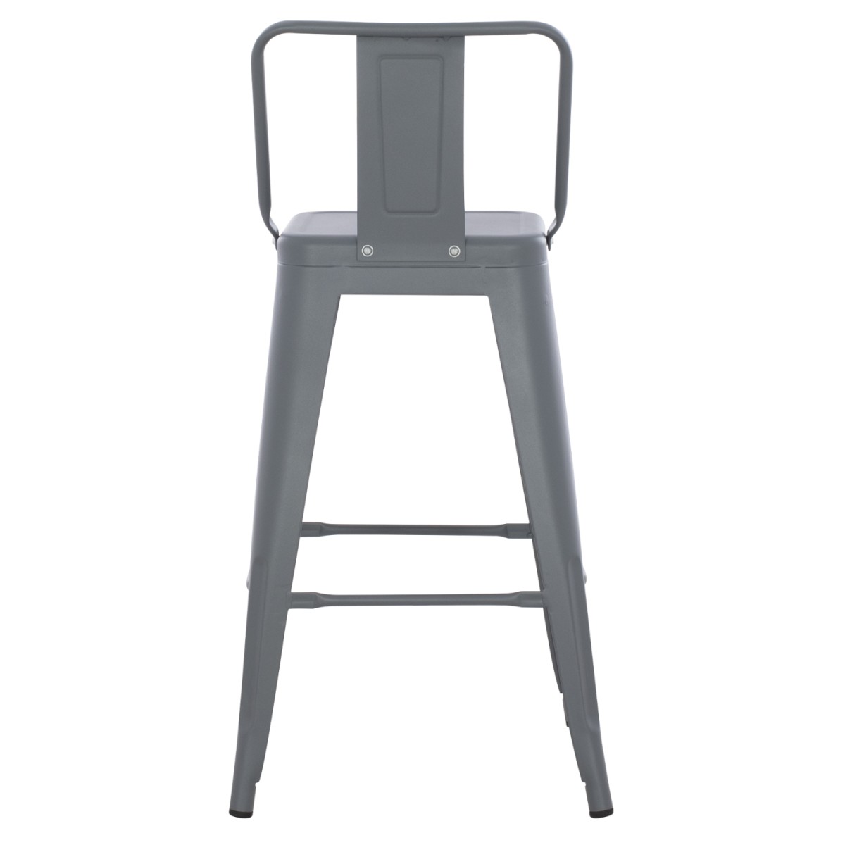 ΣΚΑΜΠΟ ΜΠΑΡ ΜΕΣΑΙΟΥ ΥΨΟΥΣ ΜΕΤΑΛΛΙΚΟ MELITA-PRO HM8574.50 ΓΚΡΙ 43x43x88Υεκ.