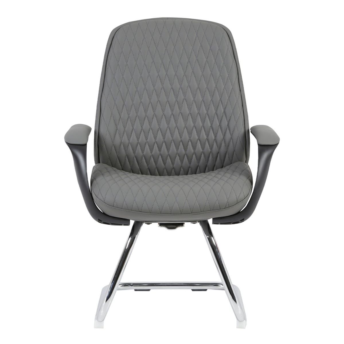 ΚΑΡΕΚΛΑ ΕΠΙΣΚΕΠΤΗ VELUM-s HM1235.10 ΓΚΡΙ PU--ΒΑΣΗ ΧΡΩΜΙΟΥ 71x60x100Υεκ.