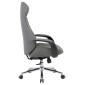 ΚΑΡΕΚΛΑ ΓΡΑΦΕΙΟΥ PREMIUM VELUM HM1233.10 ΓΚΡΙ PU--ΒΑΣΗ ΧΡΩΜΙΟΥ 71x69x116-122Υεκ.