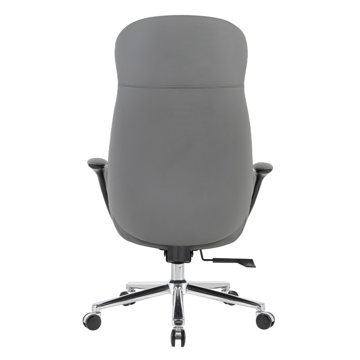 ΚΑΡΕΚΛΑ ΓΡΑΦΕΙΟΥ PREMIUM VELUM HM1233.10 ΓΚΡΙ PU--ΒΑΣΗ ΧΡΩΜΙΟΥ 71x69x116-122Υεκ.