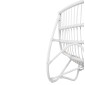 ΠΟΛΥΘΡΟΝΑ GRINN HM9815.03 ΡΑΒΔΟΙ RATTAN ΣΕ ΛΕΥΚΟ 56,5x73,5x79,5Υ εκ.