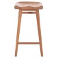 ΣΚΑΜΠΟ ΜΠΑΡ BOLMAR HM18108 ΞΥΛΟ ΤΕΑΚ ΣΕ ΦΥΣΙΚΟ 40.5x44x74Υεκ.