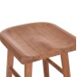 ΣΚΑΜΠΟ ΜΠΑΡ BOLMAR HM18108 ΞΥΛΟ ΤΕΑΚ ΣΕ ΦΥΣΙΚΟ 40.5x44x74Υεκ.