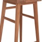 ΣΚΑΜΠΟ ΜΠΑΡ BOLMAR HM18108 ΞΥΛΟ ΤΕΑΚ ΣΕ ΦΥΣΙΚΟ 40.5x44x74Υεκ.