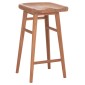 ΣΚΑΜΠΟ ΜΠΑΡ BOLMAR HM18108 ΞΥΛΟ ΤΕΑΚ ΣΕ ΦΥΣΙΚΟ 40.5x44x74Υεκ.