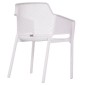 ΠΟΛΥΘΡΟΝΑ ΠΟΛΥΠΡΟΠΥΛΕΝΙΟΥ JOHN HM6103.01 ΛΕΥΚΗ 59x58x79.5Υεκ.