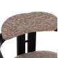 ΠΟΛΥΘΡΟΝΑ ΤΡΑΠΕΖΑΡΙΑΣ KALL HM18247.02 ΚΑΦΕ ΥΦΑΣΜΑ--PLYWOOD ΣΕ ΜΑΥΡΟ 56x45x73Υεκ