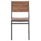 ΚΑΡΕΚΛΑ ΑΛΟΥΜΙΝΙΟΥ SAGA HM6063.02 ΣΚΟΥΡΟ ΓΚΡΙ ΜΕ POLYWOOD 46x52x86Υεκ.