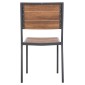 ΚΑΡΕΚΛΑ ΑΛΟΥΜΙΝΙΟΥ SAGA HM6063.02 ΣΚΟΥΡΟ ΓΚΡΙ ΜΕ POLYWOOD 46x52x86Υεκ.