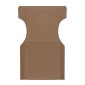 ΜΑΞΙΛΑΡΙ TEXTILENE 600gr/m2 2X1 MOKA ΓΙΑ ΠΟΛΥΘΡΟΝΑ ΣΚΗΝΟΘΕΤΗ HM5272.04 46.5Χ53Χ80Υεκ.