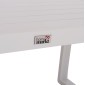 ΤΡΑΠΕΖΑΚΙ ΞΑΠΛΩΣΤΡΑΣ SENTRY HM6275.01 ΑΛΟΥΜΙΝΙΟ ΣΕ ΛΕΥΚΟ 87x43,5x45Υεκ.