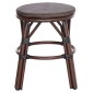 ΣΚΑΜΠΟ ΑΛΟΥΜΙΝΙΟΥ CHINO HM6285.01 BAMBOO LOOK ΚΑΦΕ-TEXTILENE ΚΑΦΕ Φ36x46Υεκ.