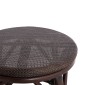 ΣΚΑΜΠΟ ΑΛΟΥΜΙΝΙΟΥ CHINO HM6285.01 BAMBOO LOOK ΚΑΦΕ-TEXTILENE ΚΑΦΕ Φ36x46Υεκ.