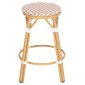 ΣΚΑΜΠΟ ΑΛΟΥΜΙΝΙΟΥ ΜΕΣ.ΥΨΟΥΣ CHINO HM6286.04 BAMBOO LOOK ΦΥΣΙΚΟ & TEXTILENE 43x43x65Υεκ