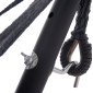 ΑΙΩΡΑ CRAVE HM6304.01 ΑΝΘΡΑΚΙ ΜΕΤΑΛΛΙΚΟΣ ΣΚΕΛΕΤΟΣ-ΣΚΟΥΡΟ ΓΚΡΙ ΥΦΑΣΜΑ 265x93x105Υεκ