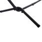 ΑΙΩΡΑ CRAVE HM6304.03 ΑΝΘΡΑΚΙ ΜΕΤΑΛ. ΣΚΕΛΕΤΟΣ--ΜΠΛΕ ΣΚΟΥΡΟ ΠΑΝΙ ΜΕ ΛΕΥΚΗ ΡΙΓΑ 265x93x105Υεκ