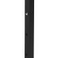 ΚΙΟΣΚΙ/GAZEBO MATTHEW HM6311 ΠΤΥΣΣΟΜΕΝΟ-ΣΚΕΛΕΤΟΣ ΜΕΤΑΛ.ΜΑΥΡΟΣ-ΛΕΥΚΟ ΥΦΑΣΜΑ 3x4,5x3,10Yμ