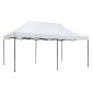 ΚΙΟΣΚΙ/GAZEBO MATTHEW HM6312 ΠΤΥΣΣΟΜΕΝΟ-ΣΚΕΛΕΤΟΣ ΜΕΤΑΛ.ΜΑΥΡΟΣ-ΛΕΥΚΟ ΥΦΑΣΜΑ 3x6x3,10Yμ