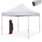 GAZEBO MATTHEW-AL HM6313 ΠΤΥΣΣΟΜ.-ΕΠΑΓΓΕΛΜΑΤΙΚΗ ΧΡΗΣΗ-ΣΚΕΛΕΤΟΣ ΑΛΟΥΜ.ΑΣΗΜΙ-ΛΕΥΚΟ ΥΦΑΣΜΑ 3x3x3,43Yμ