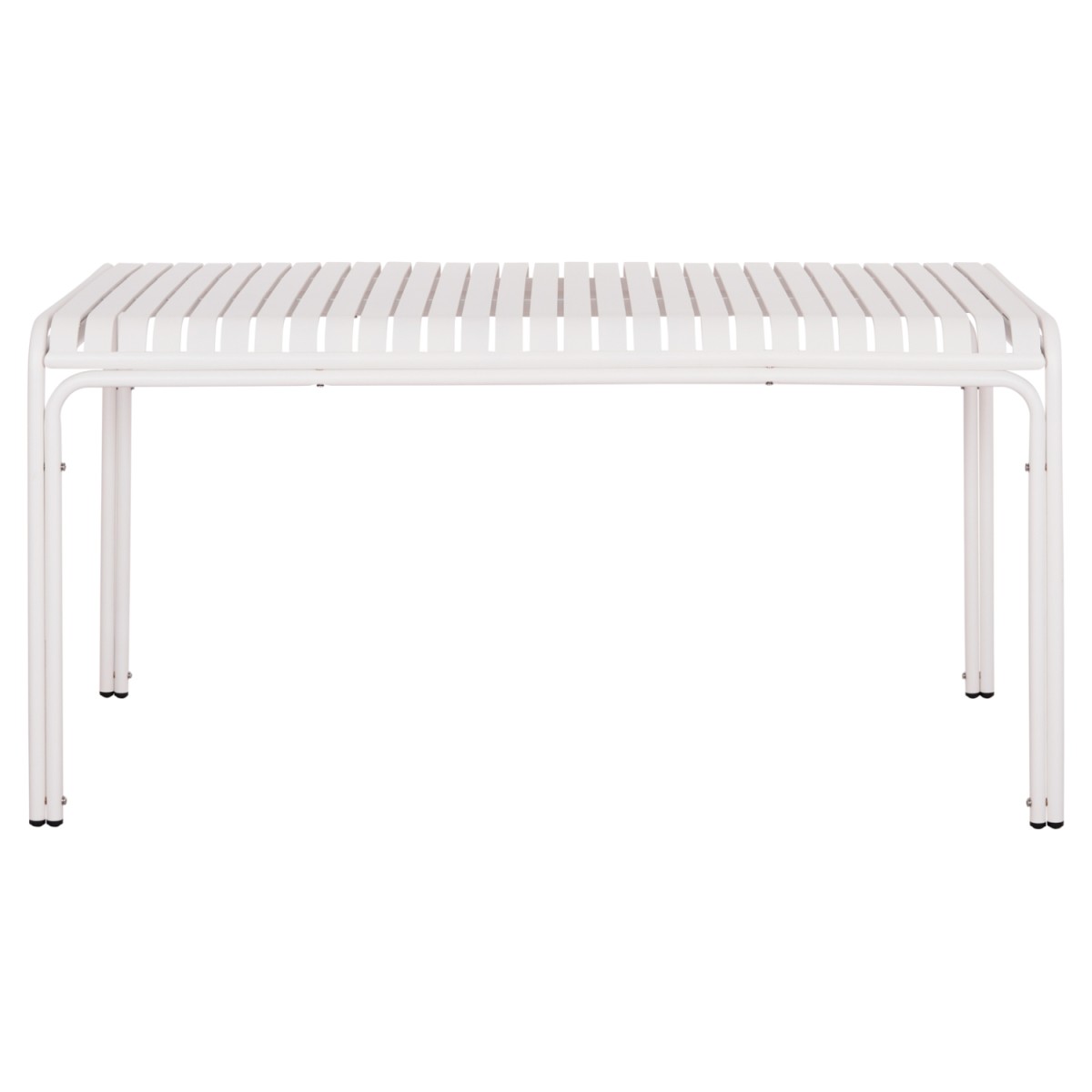 ΤΡΑΠΕΖΙ ΑΛΟΥΜΙΝΙΟΥ RACHEL HM6339.02 ΛΕΥΚΟ 150x80x75Υεκ.
