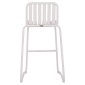 ΣΚΑΜΠΟ ΜΠΑΡ ΑΛΟΥΜΙΝΙΟΥ RACHEL HM6341.02 ΛΕΥΚΟ 47x56,5x98,5Υεκ.
