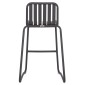 ΣΚΑΜΠΟ ΜΠΑΡ ΑΛΟΥΜΙΝΙΟΥ RACHEL HM6341.01 ΓΚΡΙ 47x56,5x98,5Υεκ.