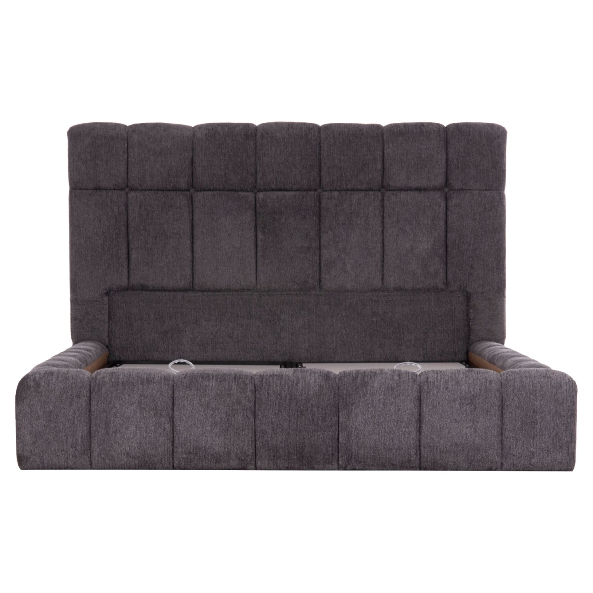 ΚΡΕΒΑΤΙ RAMON ΜΕ ΑΠΟΘ. ΧΩΡΟ HM720.10 ΥΦΑΣΜΑ TEDDY ΜΠΕΖ-ΓΙΑ ΣΤΡΩΜΑ 160x200εκ