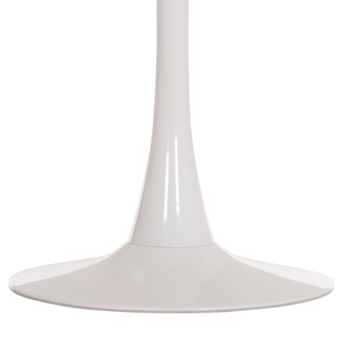 ΤΡΑΠΕΖΙ ΤΡΑΠΕΖΑΡΙΑΣ ROLLO HM9421.11 ΣΤΡΟΓΓΥΛΟ WHITE MARBLE Φ90x74Υεκ.